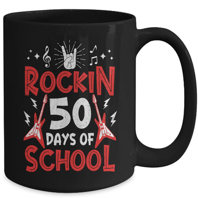 Rockin 50 Days Of School 50th Day Of School 50 Days Smarter Mug | teecentury