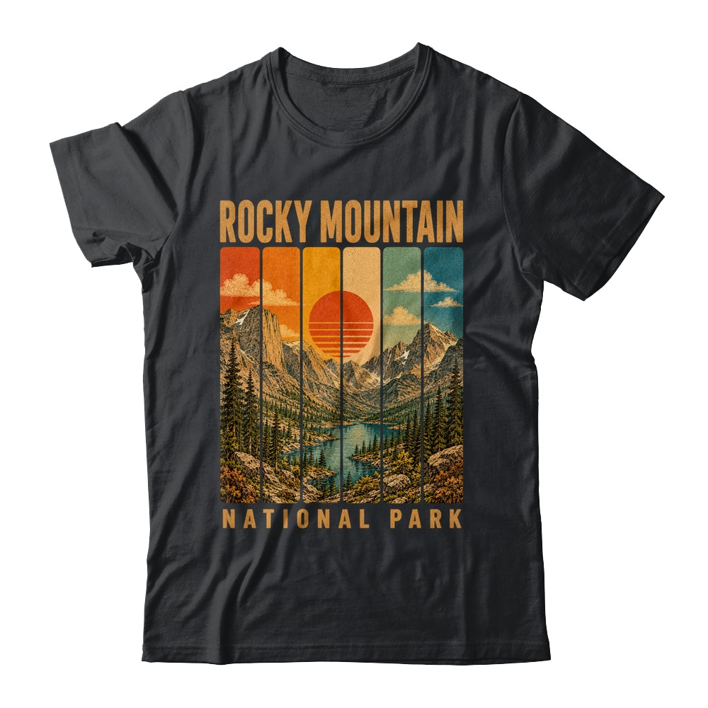 Rocky Mountain National Park Colorado Usa Vintage Hiking Shirt & Tank Top | teecentury