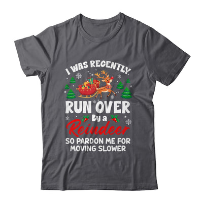 Run Over By Reindeer Matching Christmas Funny Xmas Women Men Shirt & Sweatshirt | teecentury