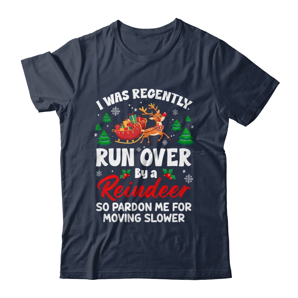 Run Over By Reindeer Matching Christmas Funny Xmas Women Men Shirt & Sweatshirt | teecentury