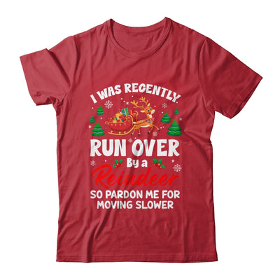 Run Over By Reindeer Matching Christmas Funny Xmas Women Men Shirt & Sweatshirt | teecentury