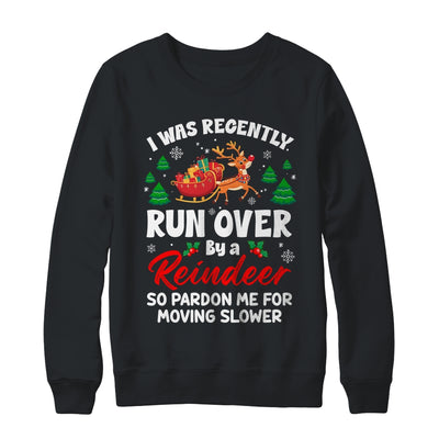 Run Over By Reindeer Matching Christmas Funny Xmas Women Men Shirt & Sweatshirt | teecentury