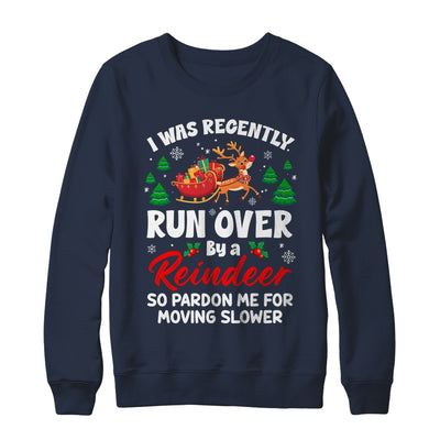 Run Over By Reindeer Matching Christmas Funny Xmas Women Men Shirt & Sweatshirt | teecentury