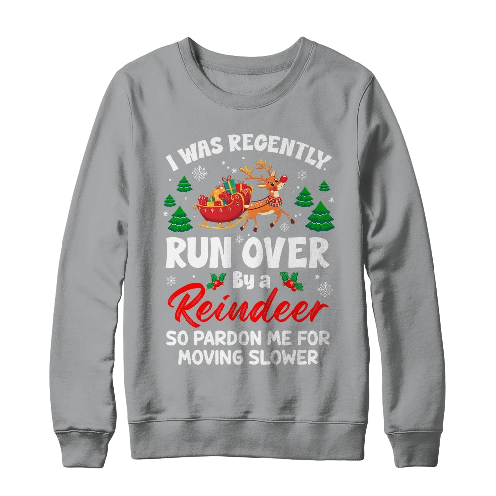 Run Over By Reindeer Matching Christmas Funny Xmas Women Men Shirt & Sweatshirt | teecentury