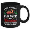 Run Over By Reindeer Matching Christmas Funny Xmas Women Men Mug | teecentury