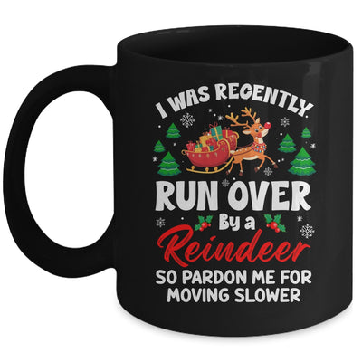 Run Over By Reindeer Matching Christmas Funny Xmas Women Men Mug | teecentury