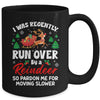 Run Over By Reindeer Matching Christmas Funny Xmas Women Men Mug | teecentury