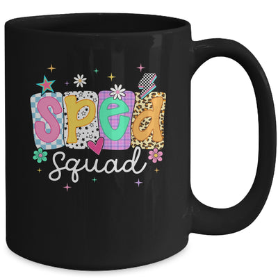 SPED Teacher Squad Floral Special Education Back To School Mug | teecentury