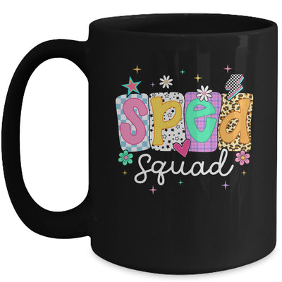 SPED Teacher Squad Floral Special Education Back To School Mug | teecentury