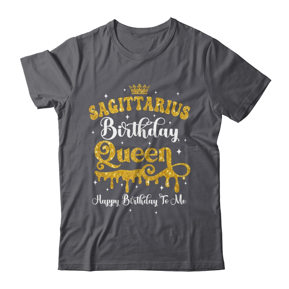 Sagittarius Birthday Queen Happy Birthday To Me Women Shirt & Tank Top | teecentury