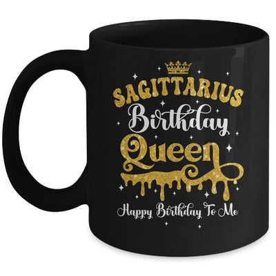 Sagittarius Birthday Queen Happy Birthday To Me Women Mug | teecentury