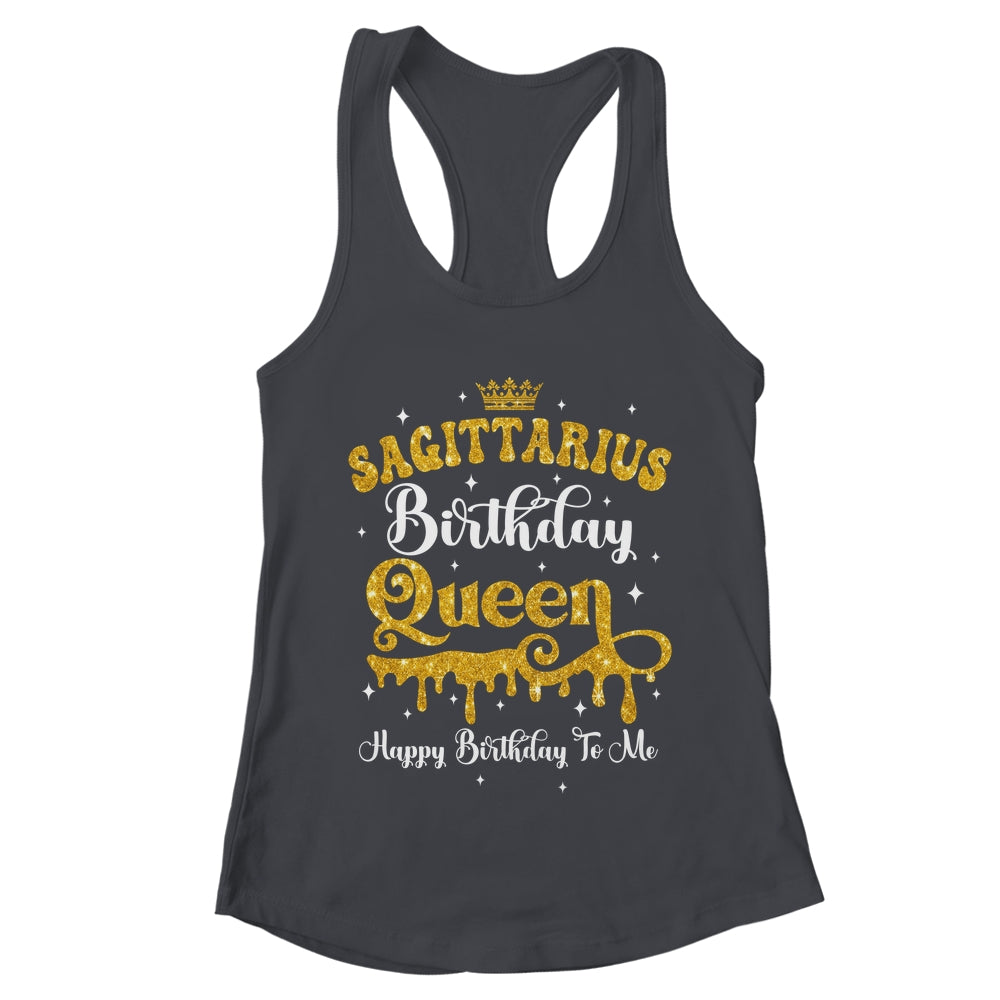 Sagittarius Birthday Queen Happy Birthday To Me Women Shirt & Tank Top | teecentury
