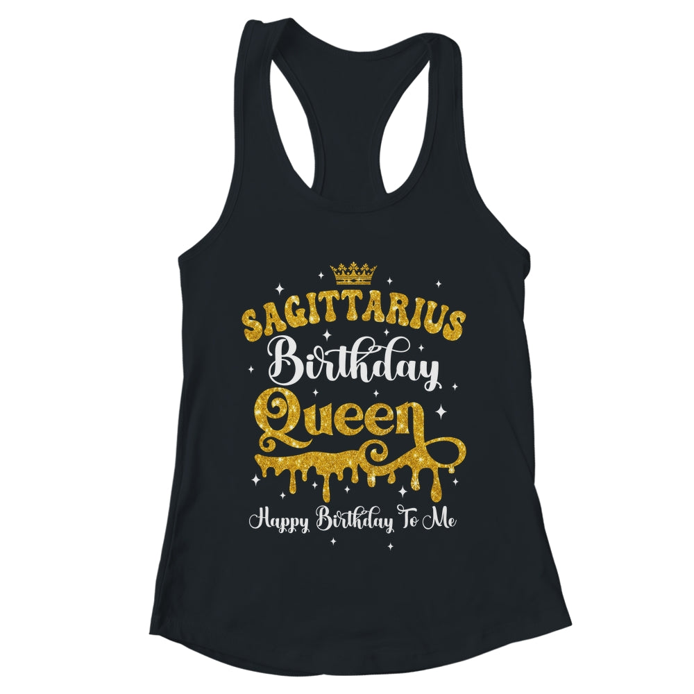 Sagittarius Birthday Queen Happy Birthday To Me Women Shirt & Tank Top | teecentury