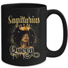 Sagittarius Queen Birthday Afro Girls Black Zodiac Birthday Mug | teecentury