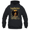 Sagittarius Queen Birthday Afro Girls Black Zodiac Birthday Shirt & Tank Top | teecentury