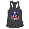 Saint Bernard Mom Lover Puppy Dog Watercolor Tie Dye Painting Shirt & Tank Top | teecentury