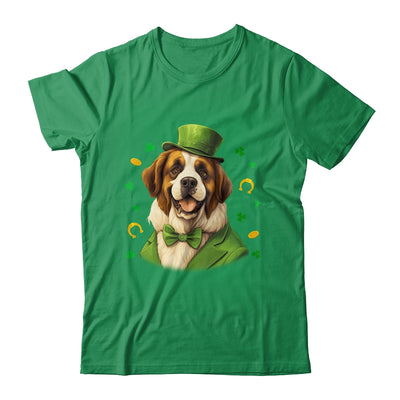 Saint Bernard St Patricks Day Leprechaun Shamrock Irish Shirt & Hoodie | teecentury