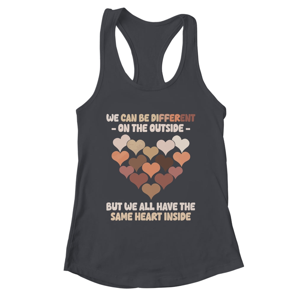 Same Heart Inside Black History Month African Women Men Shirt & Tank Top | teecentury