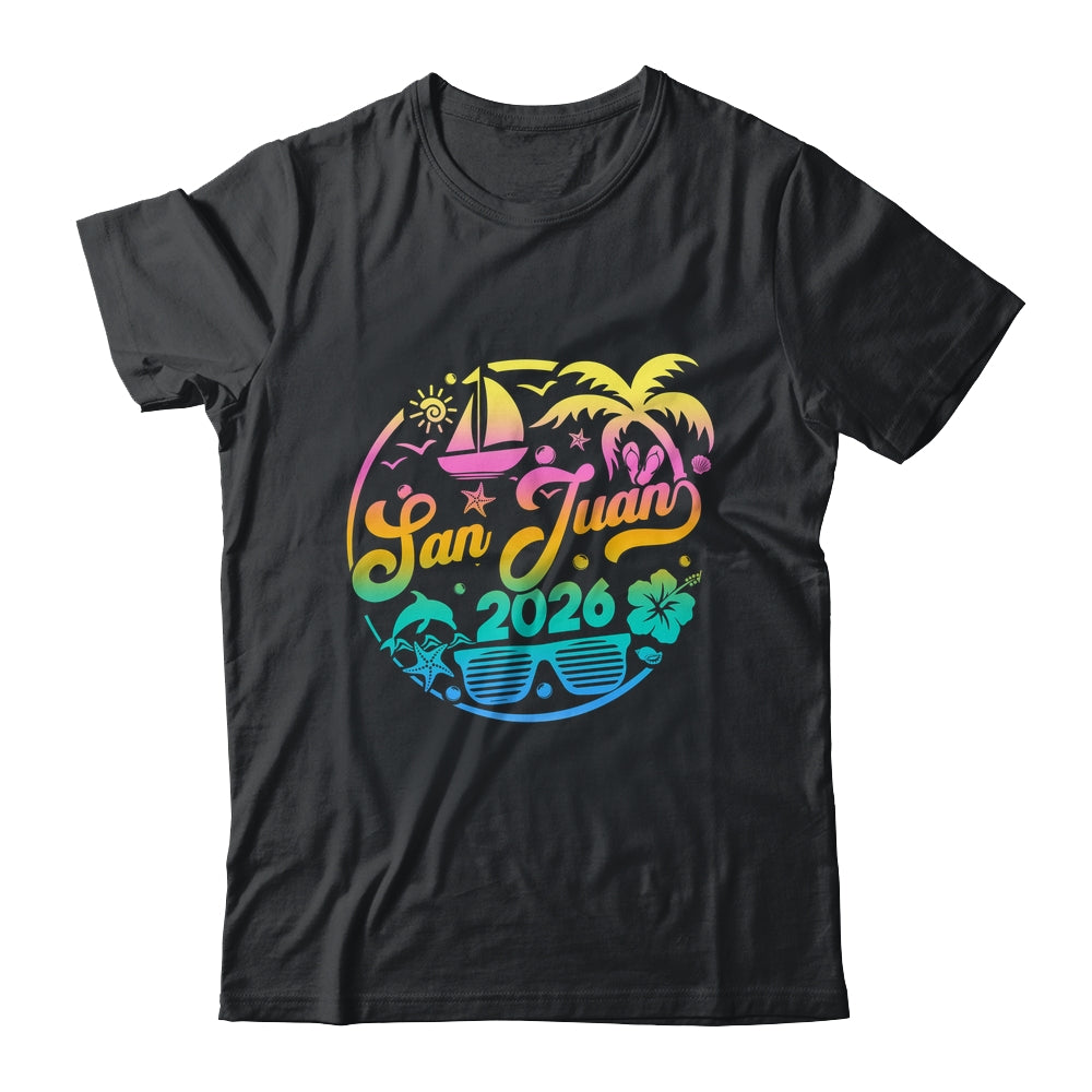 San Juan 2026 Family Vacation Beach Matching Group Shirt & Tank Top | teecentury