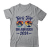 San Juan Beach Girls Trip Beach Vacation 2024 Matching Group Shirt & Tank Top | teecentury