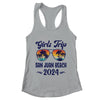 San Juan Beach Girls Trip Beach Vacation 2024 Matching Group Shirt & Tank Top | teecentury