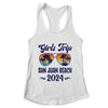 San Juan Beach Girls Trip Beach Vacation 2024 Matching Group Shirt & Tank Top | teecentury