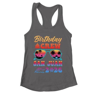 San Juan Birthday Crew Vacation Cruise 2026 Summer Trip Group Shirt & Tank Top | teecentury