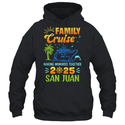 San Juan Cruise 2025 Family Friends Group Vacation Matching Shirt & Tank Top | teecentury