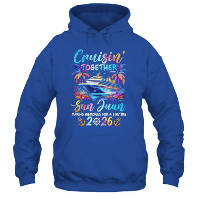 San Juan Cruise 2026 Family Cruisin' Vacation Together Shirt & Tank Top | teecentury