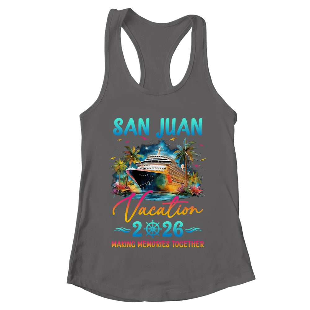 San Juan Family Vacation 2026 Matching Group Summer Shirt & Tank Top | teecentury