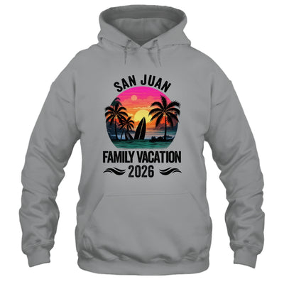 San Juan Family Vacation 2026 Matching Outfits Beach Summer Shirt & Tank Top | teecentury