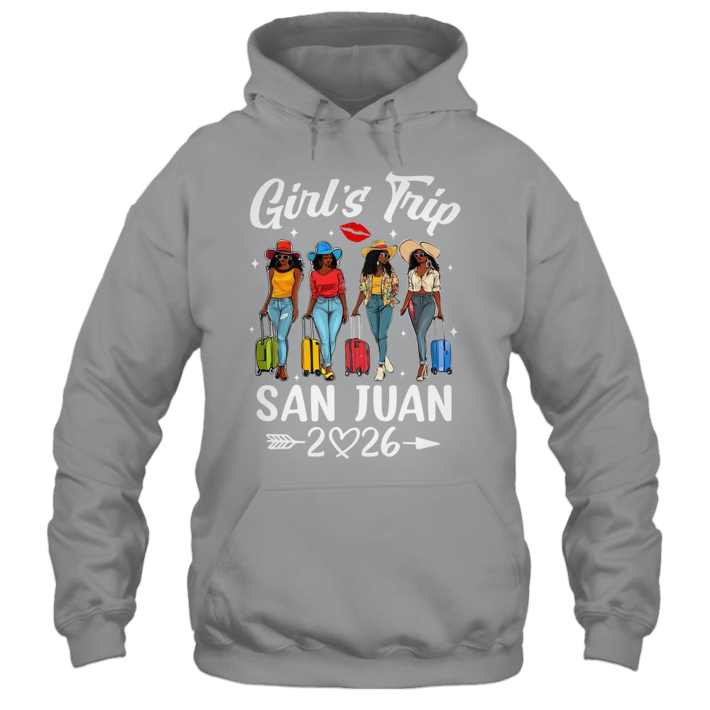San Juan Girls Trip 2026 Birthday Squad Women Vacation Shirt & Tank Top | teecentury