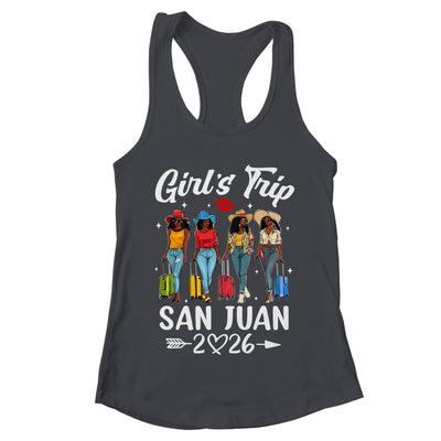 San Juan Girls Trip 2026 Birthday Squad Women Vacation Shirt & Tank Top | teecentury