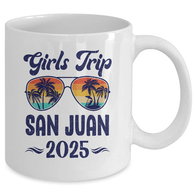 San Juan Girls Trip Beach Vacation 2025 Matching Group Mug | teecentury
