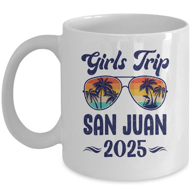 San Juan Girls Trip Beach Vacation 2025 Matching Group Mug | teecentury