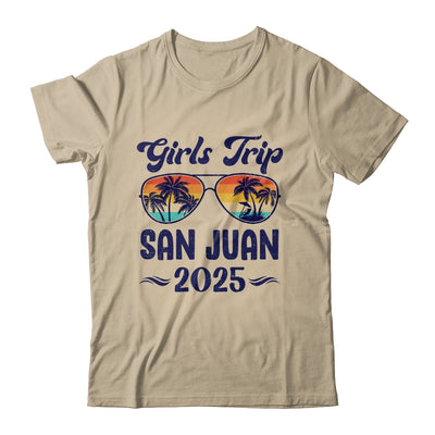 San Juan Girls Trip Beach Vacation 2025 Matching Group Shirt & Tank Top | teecentury