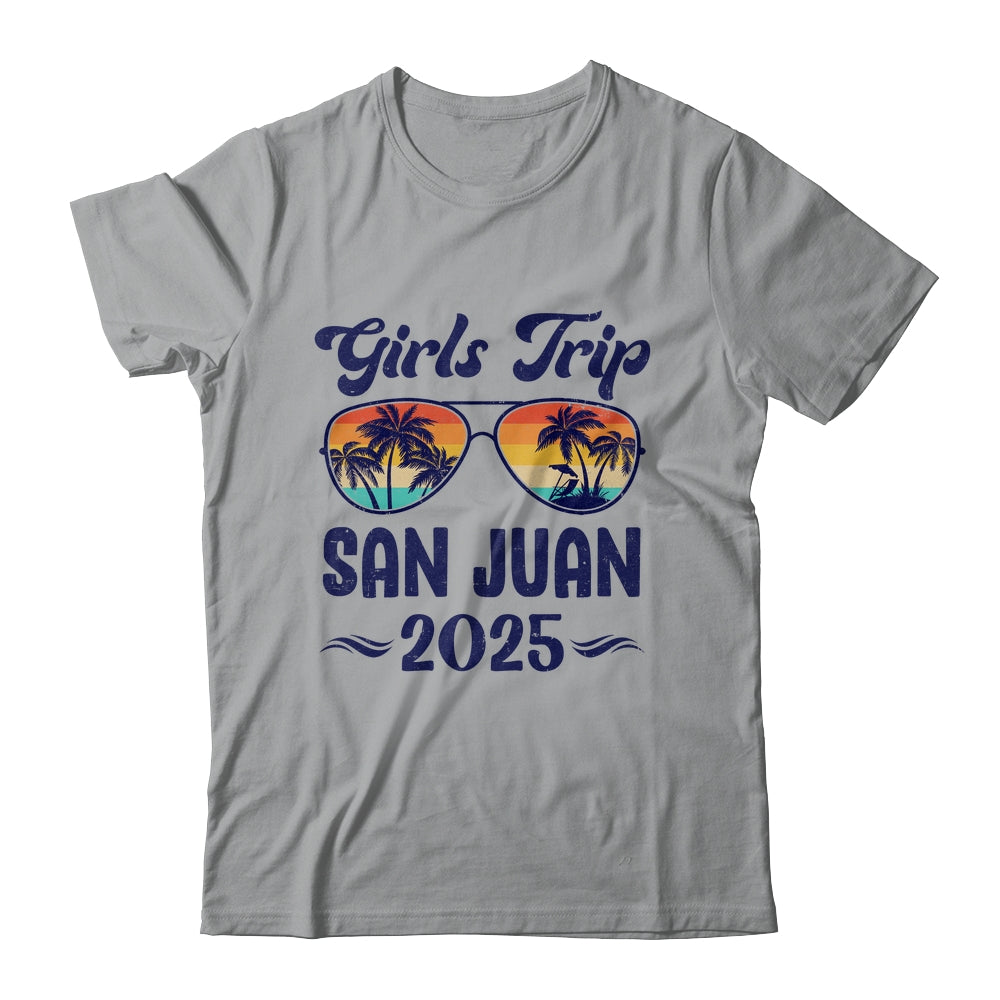 San Juan Girls Trip Beach Vacation 2025 Matching Group Shirt & Tank Top | teecentury