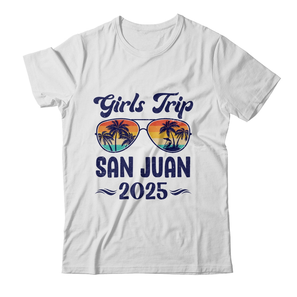 San Juan Girls Trip Beach Vacation 2025 Matching Group Shirt & Tank Top | teecentury