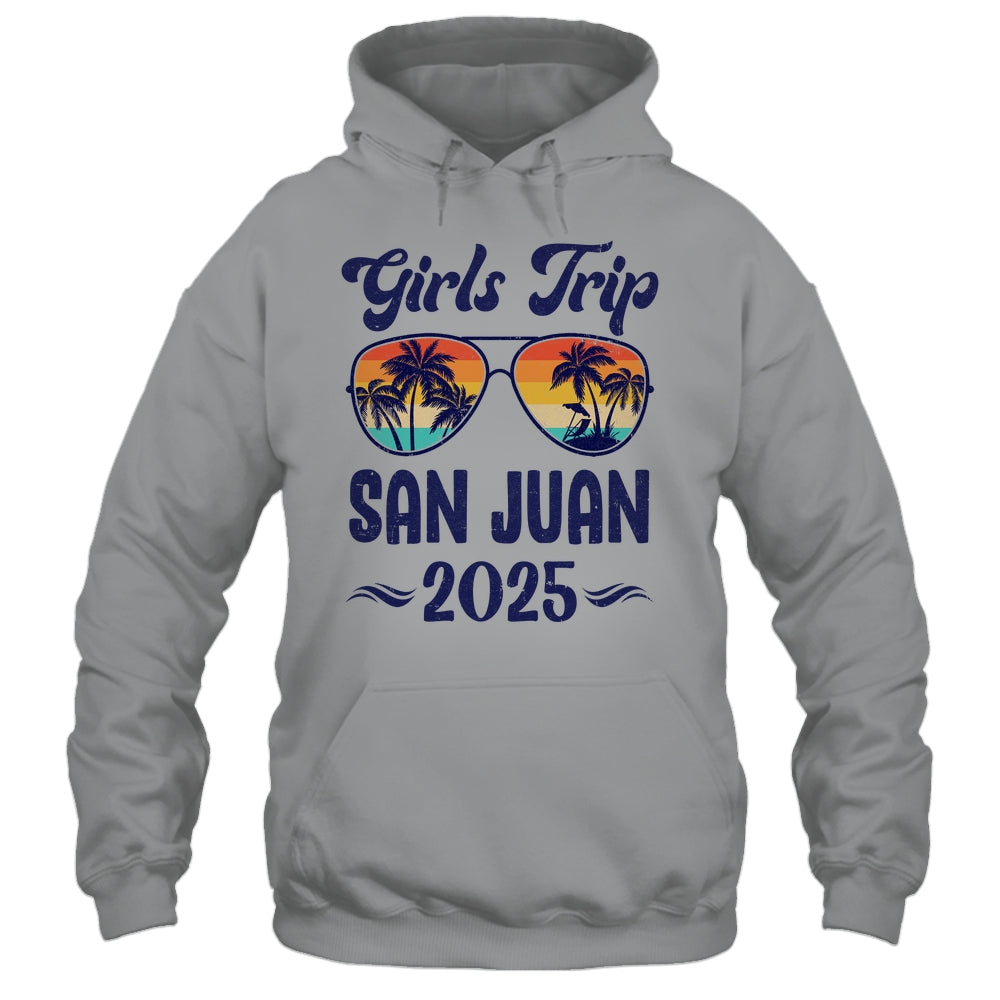 San Juan Girls Trip Beach Vacation 2025 Matching Group Shirt & Tank Top | teecentury