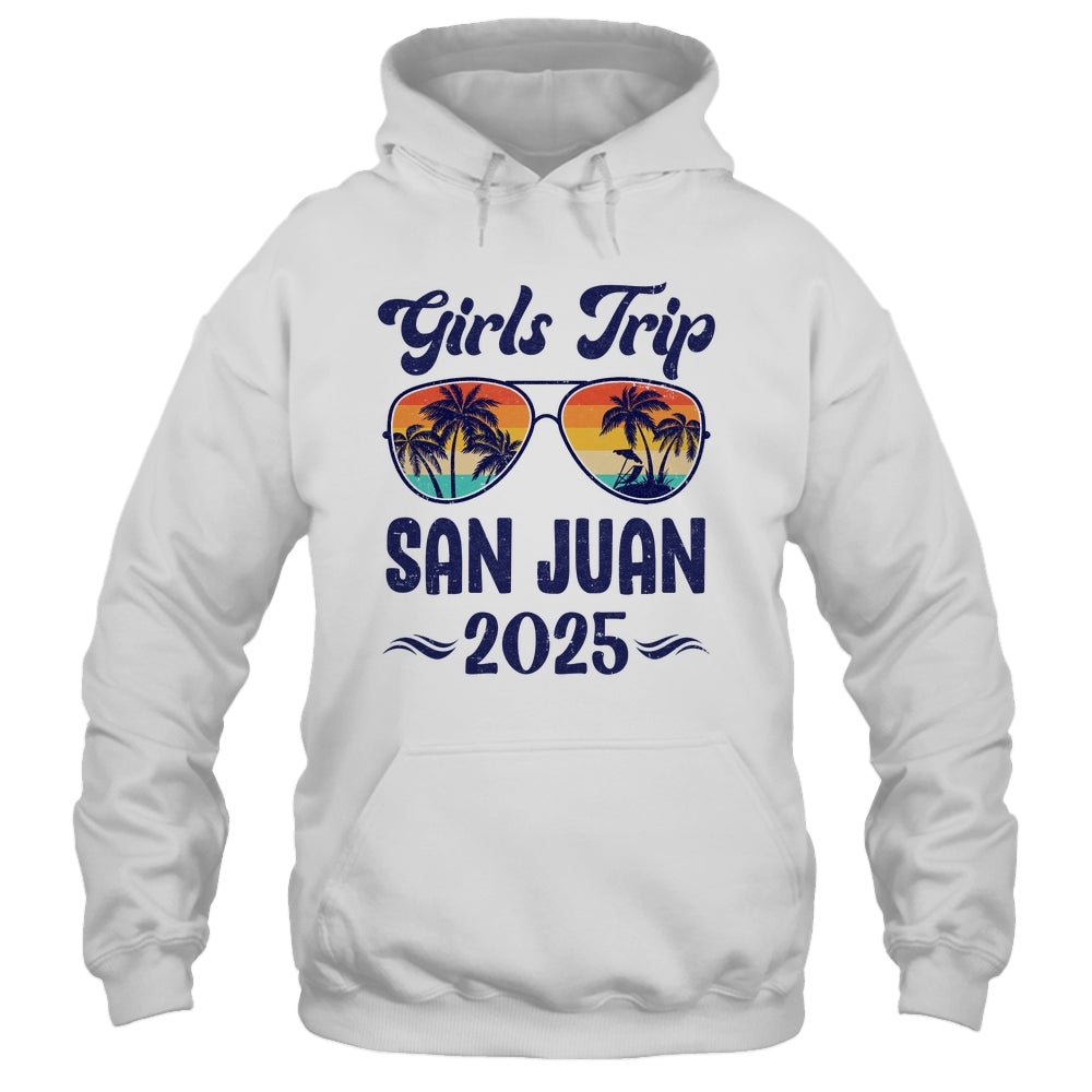 San Juan Girls Trip Beach Vacation 2025 Matching Group Shirt & Tank Top | teecentury