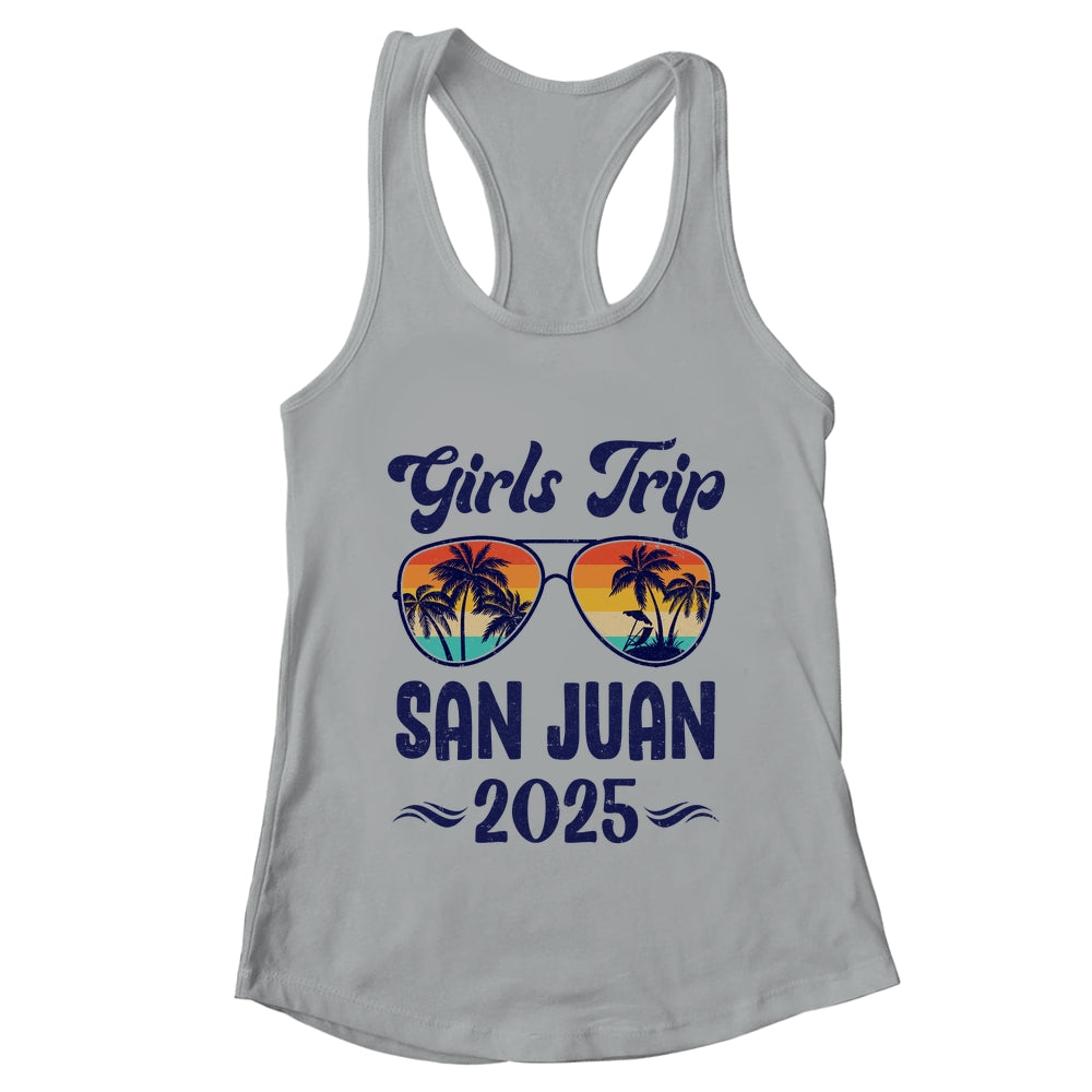 San Juan Girls Trip Beach Vacation 2025 Matching Group Shirt & Tank Top | teecentury