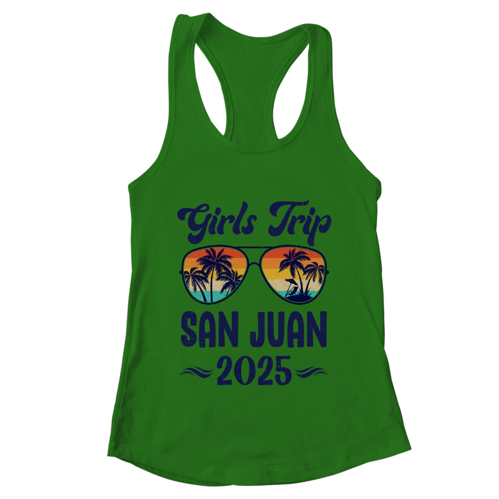San Juan Girls Trip Beach Vacation 2025 Matching Group Shirt & Tank Top | teecentury
