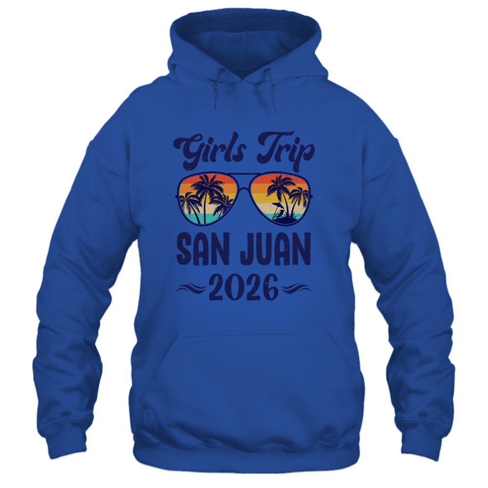 San Juan Girls Trip Beach Vacation 2026 Matching Group Shirt & Tank Top | teecentury
