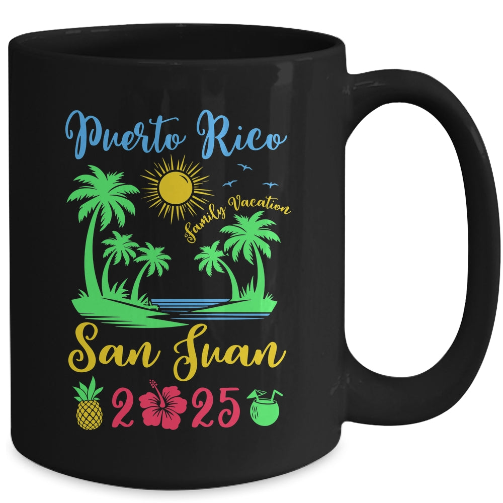San Juan Puerto Rico Family Vacation 2025 San Juan Souvenirs Mug | teecentury