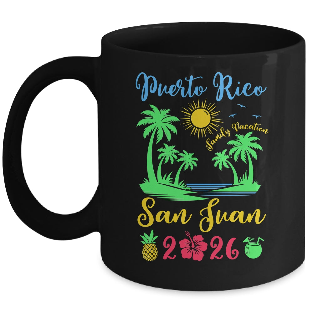 San Juan Puerto Rico Family Vacation 2026 San Juan Souvenirs Mug | teecentury
