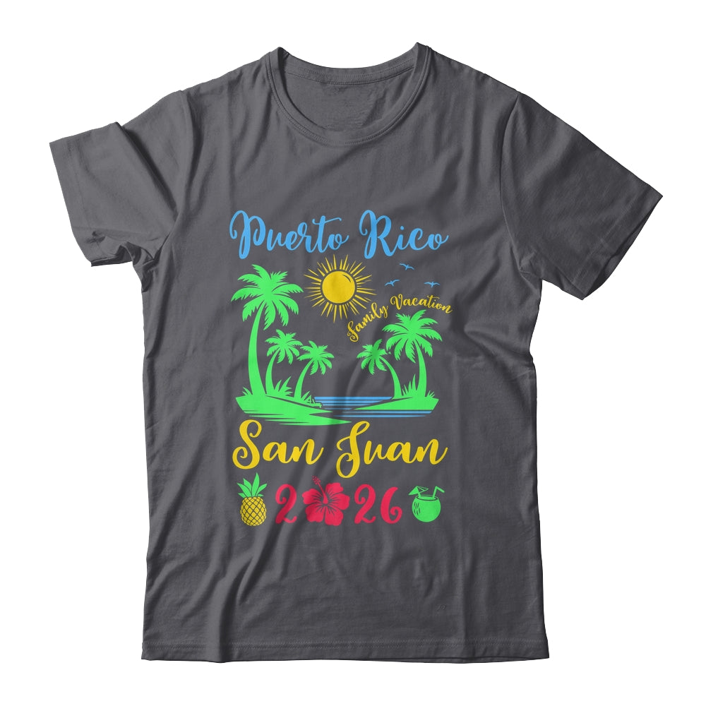 San Juan Puerto Rico Family Vacation 2026 San Juan Souvenirs Shirt & Tank Top | teecentury
