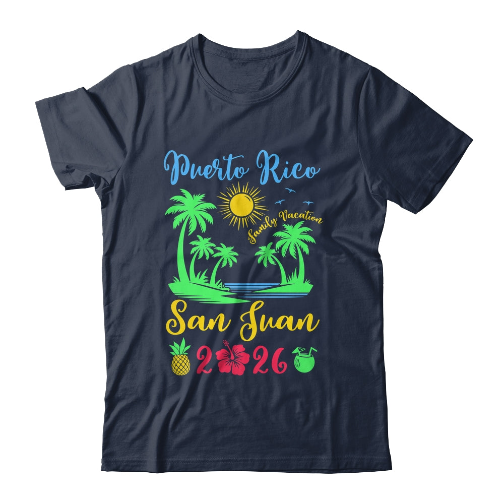 San Juan Puerto Rico Family Vacation 2026 San Juan Souvenirs Shirt & Tank Top | teecentury