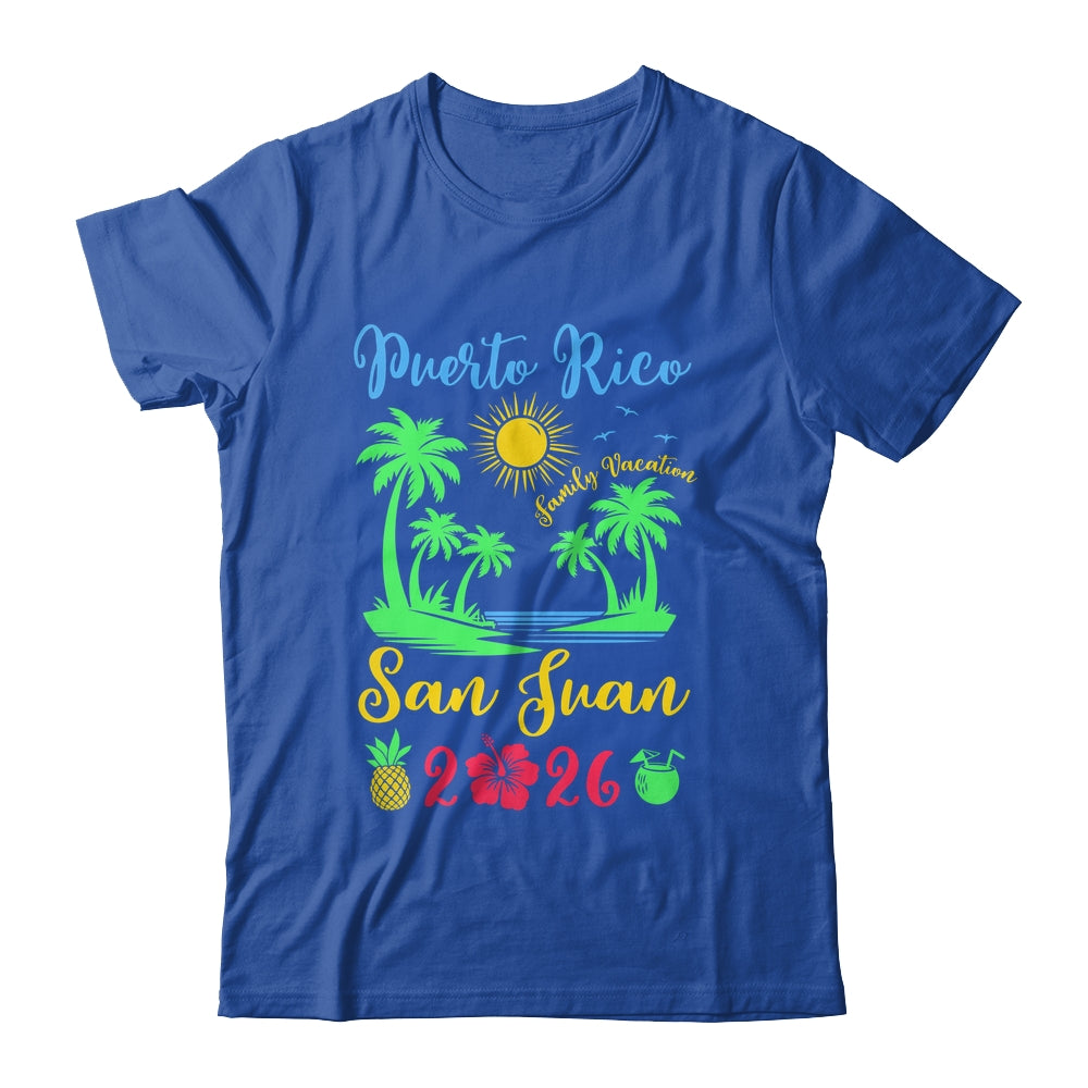San Juan Puerto Rico Family Vacation 2026 San Juan Souvenirs Shirt & Tank Top | teecentury