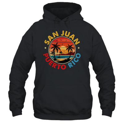 San Juan Puerto Rico Vintage Graphic Retro 70s Vacation Shirt & Tank Top | teecentury