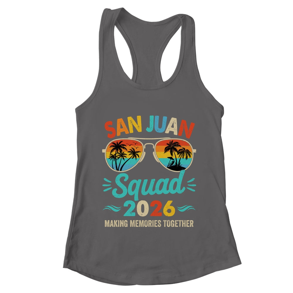 San Juan Squad 2026 Vacation Friends Family Matching Group Shirt & Tank Top | teecentury